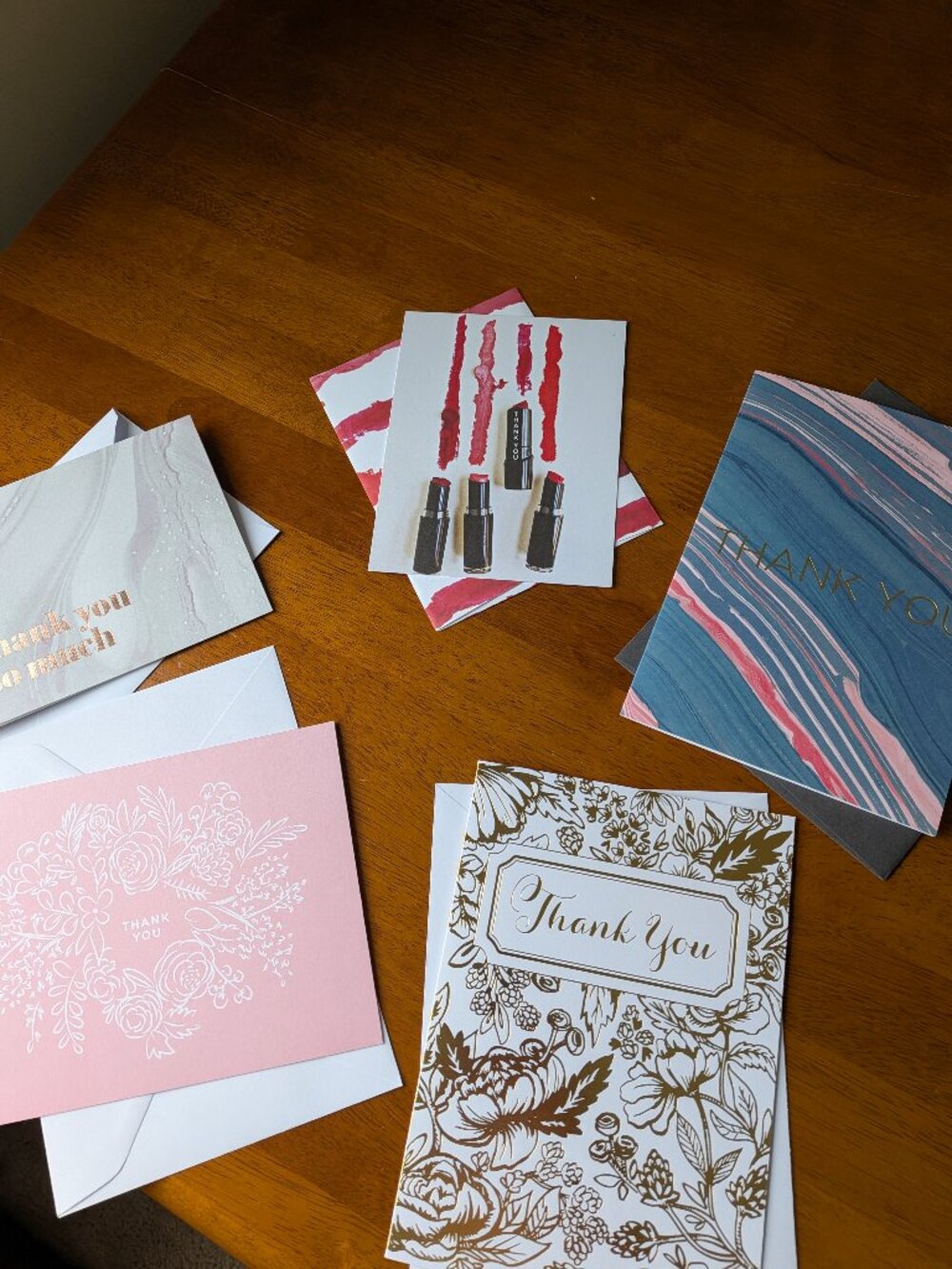 Free with purchase - Assorted Thank You cards